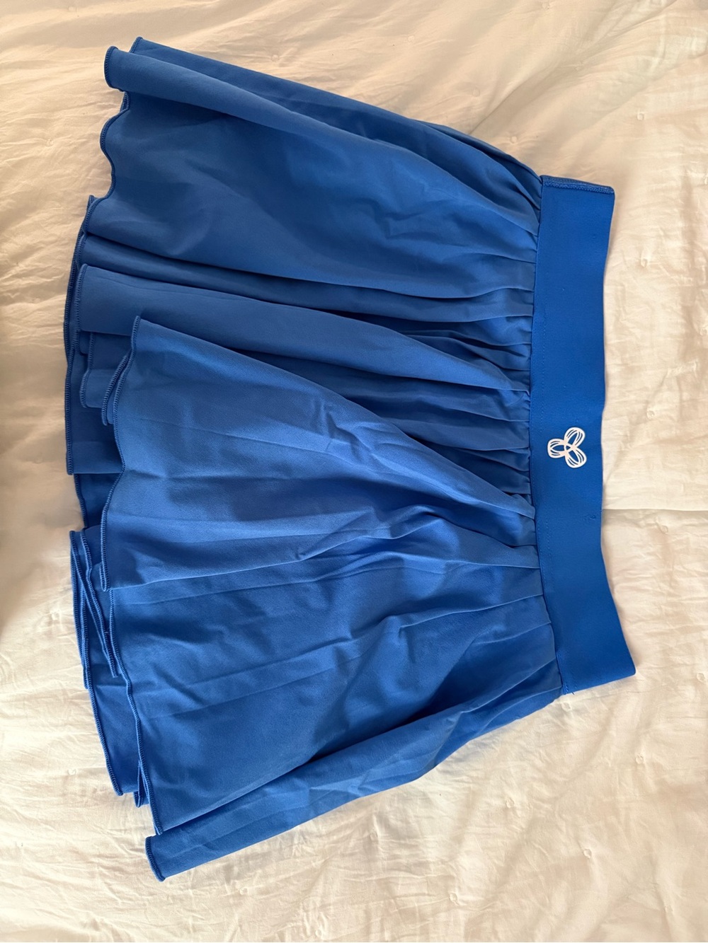 TNA Royal Blue Pleated Athletic Skort